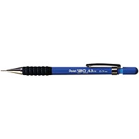 Pentel A317 Automatic Pencil with Rubber Grip and 2 x HB 0.7mm Lead, Blue Barrel, Pack of 12