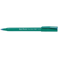 Pentel Ball Rollerball Pens 2x Blue 2x Black (Pack of 4)