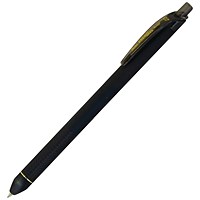 Pentel Energel Noir Retractable Pen 0.7mm Black (Pack of 12)