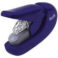 Pentel Plus Staple-Free Stapler Blue