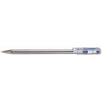 Pentel Superb Ballpoint Pen, Blue, Pack of 12 - Buy One Get One Free