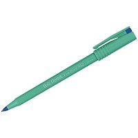 Pentel Rollerball Pen, 0.8mm Tip, 0.4mm Line, Blue, Pack of 12