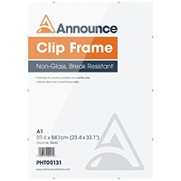 Announce Metal Clip Frame A1