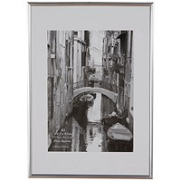 Hampton Frames Back Loader Photo Certificate Frame, A3, Non-Glass, Silver