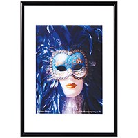 Hampton Frames Aluminium Certificate Frame, A2, Black