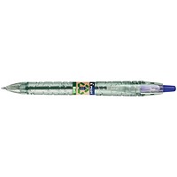 Pilot B2P Ecoball Ballpoint, Blue, Pack of 10