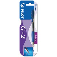 Pilot G207 Gel Retractable Rollerball Blister Card Blue (Pack of 12) 041200103