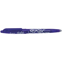 Pilot FriXion Erasable Rollerball Fine Violet (Pack of 12)