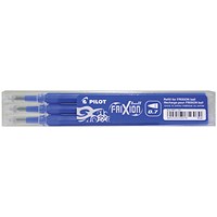 Pilot FriXion Rollerball Pen Refill Medium Blue (3 Pack)