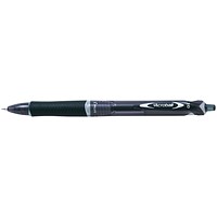 Pilot Acroball Begreen Ballpoint Pen Medium Line Black (Pack of 10)