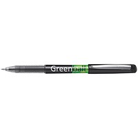 Pilot Greenball Begreen Rollerball Pen Medium Line Black (Pack of 10)