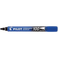 Pilot Marker 100 Bonus Pack Bullet Tip Blue (Pack of 20)