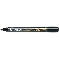 Pilot Permanent Marker 400 Chisel Tip Black Value Pack 15 + 5 FREE (Pack of 20)