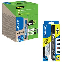 Pilot V-Board Master Markers & Refills, Medium Tip, Blue, Pack of 20(10 Markers and 10 Refills) - Get Free Pilot 100 Permanent Markers Assorted Pack of 4 Pilot V-Board Master Markers & Refills, Medium Tip, Blue, Pack of 20(10 Markers and 10 Refills) - Get Free Pilot 100 Permanent Markers Assorted Pack of 4