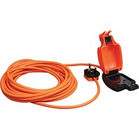 IP54 1 Socket Weatherproof Extension Lead 10m