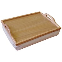 Aidapt Wooden Lap Tray with Cushion