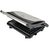 Lloytron KitchenPerfected Health Grill/Panini Press Black/Steel