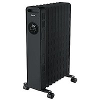 Igenix 2.5kW Digital Oil Filled Radiator with Timer, Black