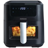 Statesman Digital Air Fryer, 5 Litre, Black