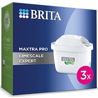 Brita Maxtra Pro Limescale Expert Water Cartridge, Pack of 3 Brita Maxtra Pro Limescale Expert Water Cartridge, Pack of 3