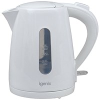 Igenix Jug Kettle 1 Litre White