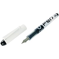 Pilot VPen Disposable Fountain Pen Black (Pack of 12)