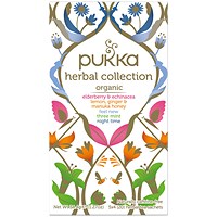 Pukka Herbal Tea Collection, Pack of 20