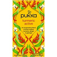 Pukka Turmeric Active Organic Tea Bags, Pack of 20
