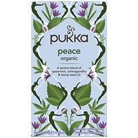 Pukka Peace Organic Tea Bags, Pack of 20