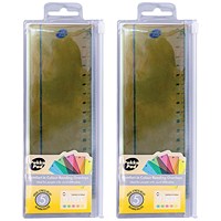 Pukka Pad Irlen Reading Overlay Ruler Pack of 5 Buy One Get One Free