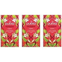 Pukka Revitalise Tea, Pack of 20 - 3 for 2