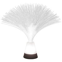 Fibre Optic LED Spray Lamp with Glitter Base
