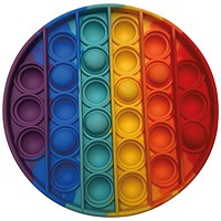 Pop Fidget Pad Round, Multicoloured, 1260mm Diameter