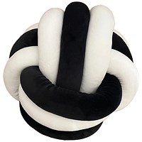Compact Cuddle Ball, 250mm Diameter, Black/White