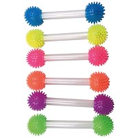 Spikey Light Up Double Baton, 430mm