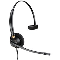 Poly EncorePro HW510 Customer Service Headset Monaural Noise-Cancelling 52633