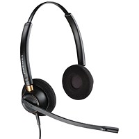 Poly Encorepro HW520 Customer Service Binaural Headset Noise-Cancelling 89434-02