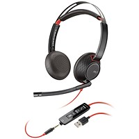 Plantronics Blackwire 5220 C5220 WW Headset 207576-201
