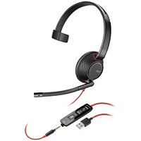 Plantronics Blackwire 5210 C5210 WW Headset 207577-01