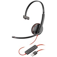 Poly Blackwire Monaural C3210 USB-A 209744-101