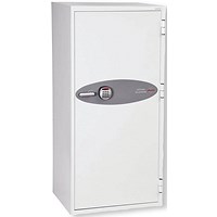 Phoenix Fire Commander Safe Size 2 Electronic Lock 338 Litres White FS1912E