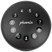 Phoenix Palm Smart Key Safe with Electronic Lock Black KS0211E