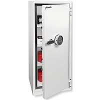 Phoenix Fortress Pro Safe Size 5 Electronic Lock 87 Litres White SS1465E