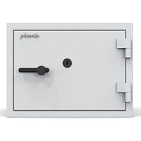 Phoenix Fortress High Security Safe Size 3 46L + Key Lock White SS1453K