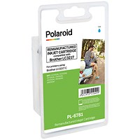 Polaroid HP LC3217 Compatible Inkjet Cartridge Cyan LC3217C-COMP