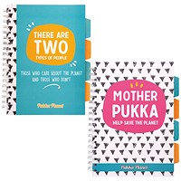Pukka Planet Project Book B5 Assorted Designs (Pack of 2)