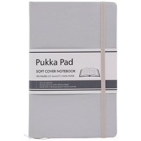 Pukka Pad Signature Soft Cover Notebook, A5, Ruled, 192 Pages, Oatmeal