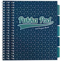 Pukka Glee Project Book Dark Blue A4 (Pack of 3)