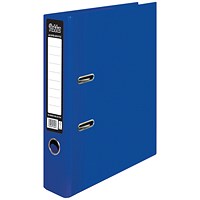 Pukka Brights Lever Arch File A4 Navy (Pack of 10)