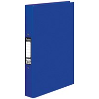 Pukka Brights Ring Binder, A4, 2 O-Ring, 25mm Capacity, Navy Blue, Pack of 10